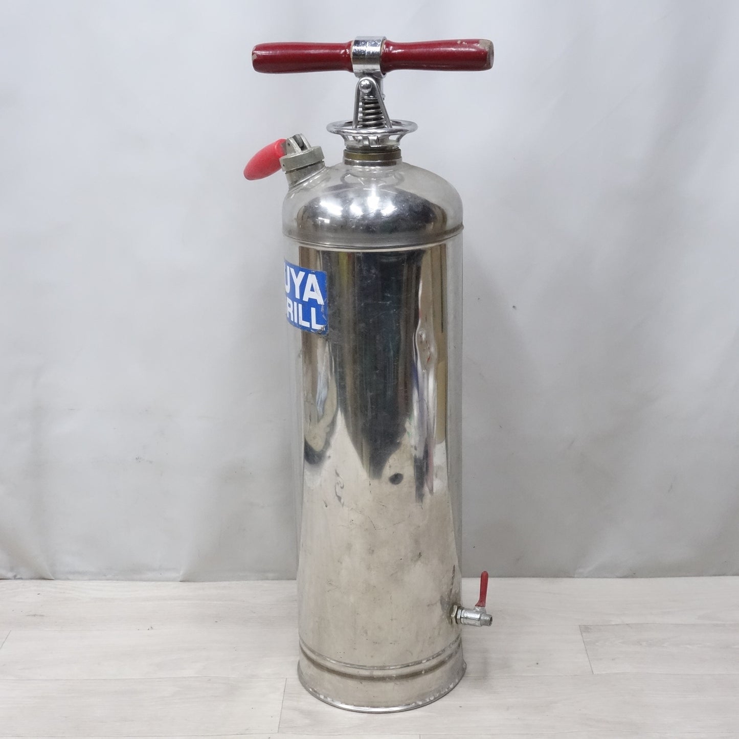 [送料無料] ◆シブヤ ダイモドリル 給水 タンク ステンレス製 SHIBUYA  DYMODRILL SPRAYER 渋谷商事 現状品◆