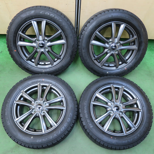バリ溝！8.5分★スタッドレス 175/65R15 グッドイヤー アイスナビ6 NIRVANA NV ニルバーナ ニルヴァーナ 15インチ PCD100/4H★5103110イス