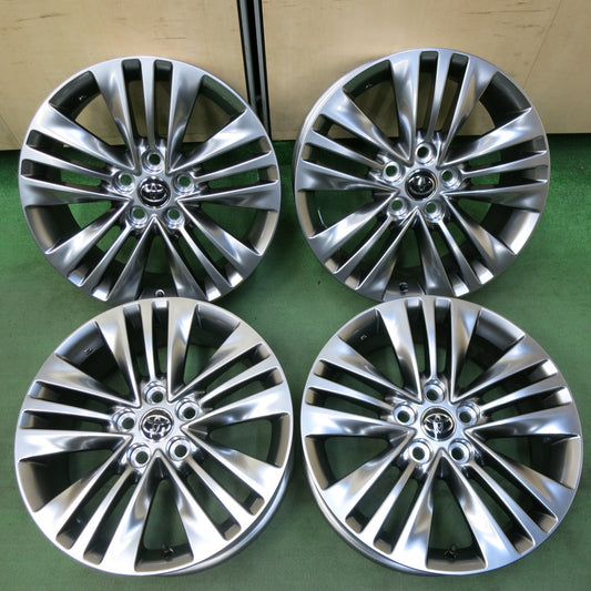 新車外し★トヨタ 40系 アルファード ヴェルファイア Zグレード 純正 ENKEI ホイール 18インチ 18×7J エンケイ PCD120/5H★5043006SYホ