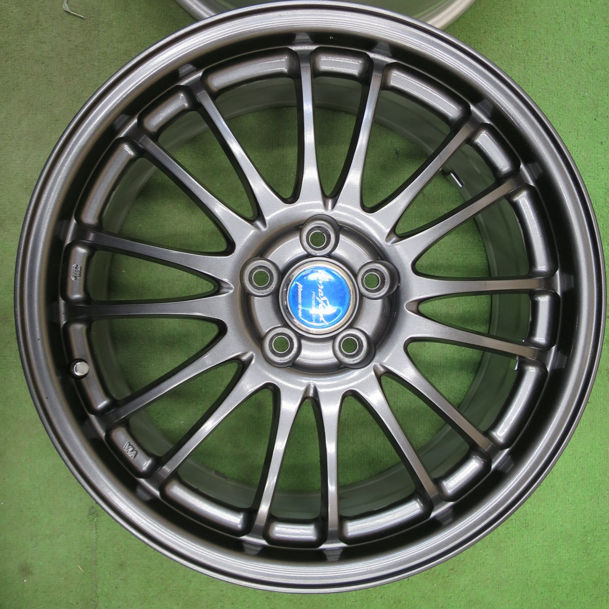 キレイ★EuroSpeed PREMIUM LIGHT MANARAY SPORT 17インチ ホイール ユーロスピード マナレイ スポーツ 17×7J PCD100/5H★6070602NGホ