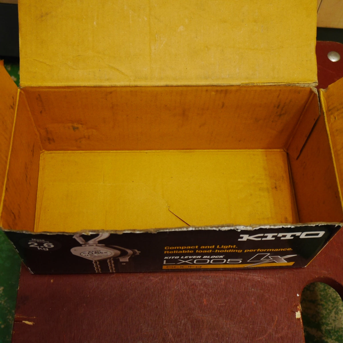 キレイ☆KITO キトー レバーブロック 0.5ton LX005 LX1B V-4.3×12.0mm 0.5トン 1/2TON 500kg 工具☆