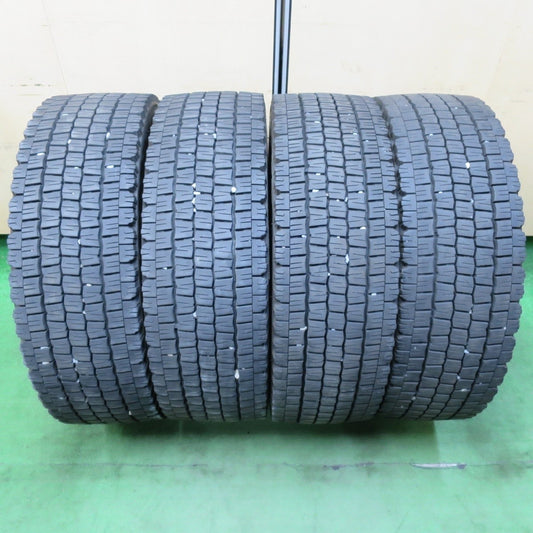 4本 23年★トラック タイヤ 245/70R19.5 136/134J スタッドレス ダンロップ デクテス SP081 DECTES 19.5インチ★5010612イスタ