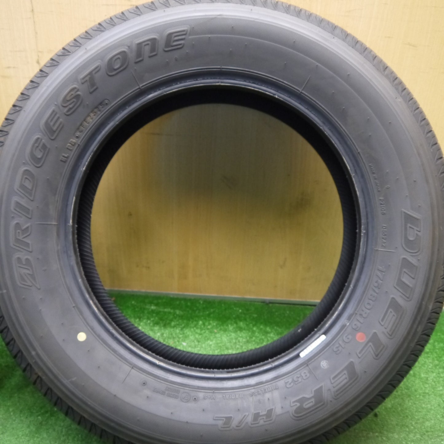 バリ溝！25年！9.5分★ジムニー 等 175/80R16 ブリヂストン デューラー H/L 852 DUELER タイヤ 16インチ★6020909Hノタ