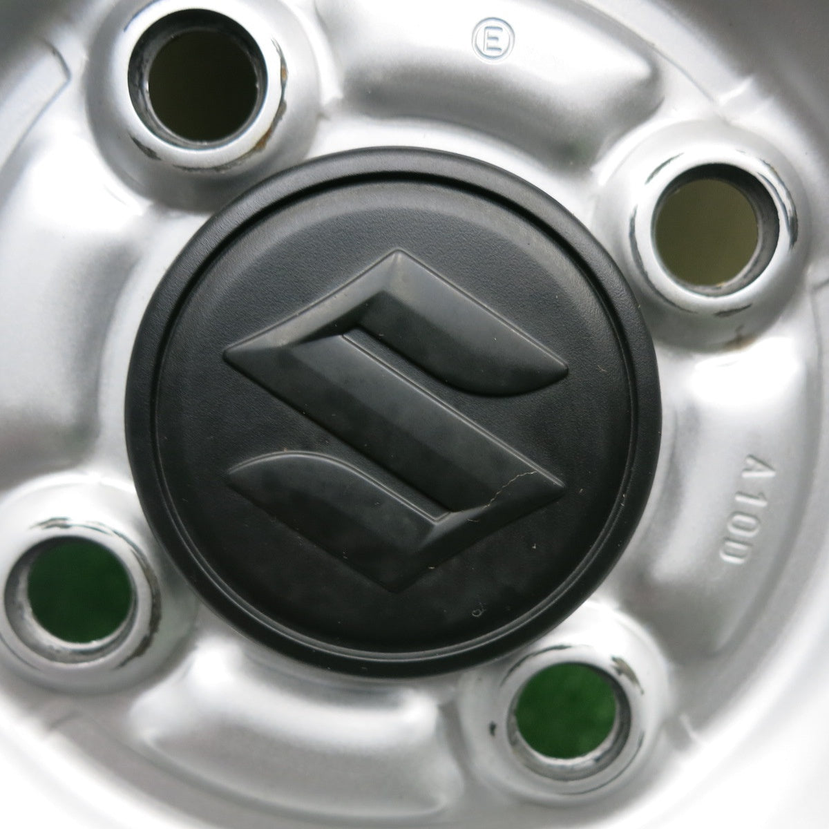 [送料無料] バリ溝！23年！キレイ！8.5分★スズキ キャリイ エブリイ 等 純正 スチール 145/80R12 80/78N ヨコハマ BluEarth-Van RY55 12インチ PCD100/4H★5011208HAノ