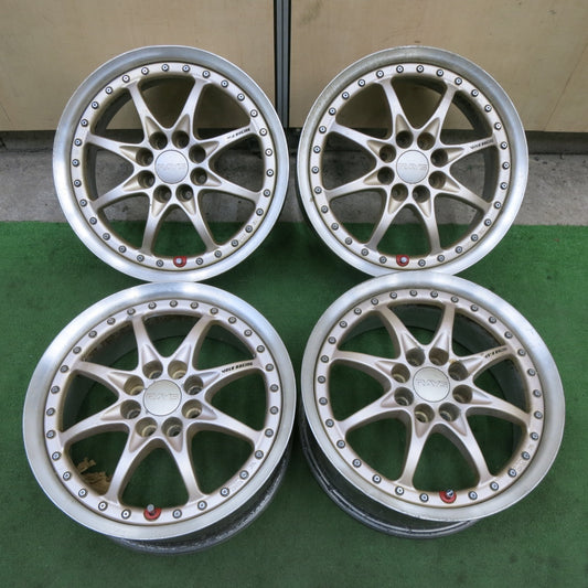 4本価格★RAYS VOLK RACING GR-N 15インチ ホイール レイズ ボルクレーシング 15×6.5JJ PCD100/4H★6011905ナホ