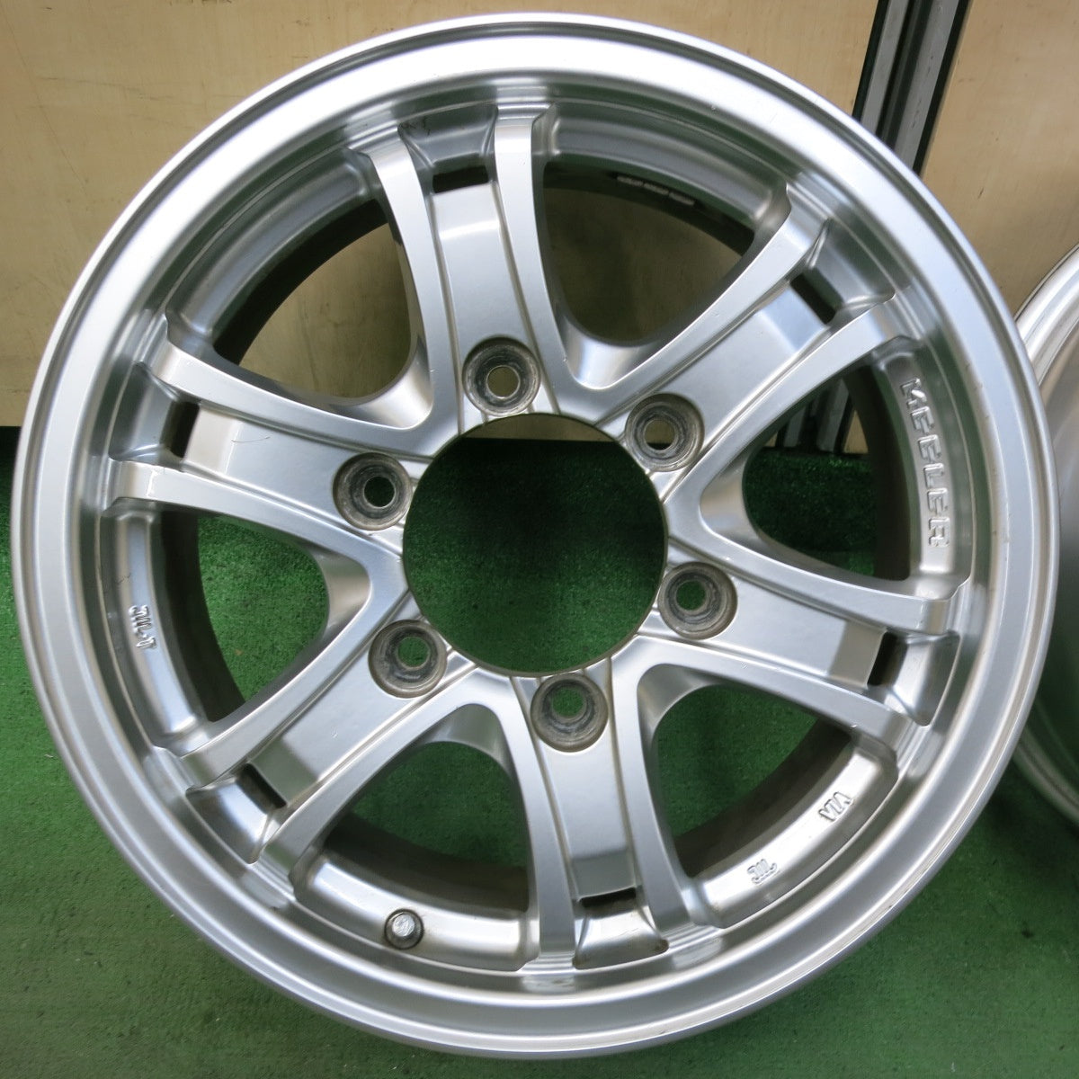 キレイ★KEELER weds 15インチ キーラー ウェッズ 15×5.5J PCD139.7/6H★5071808SYホ