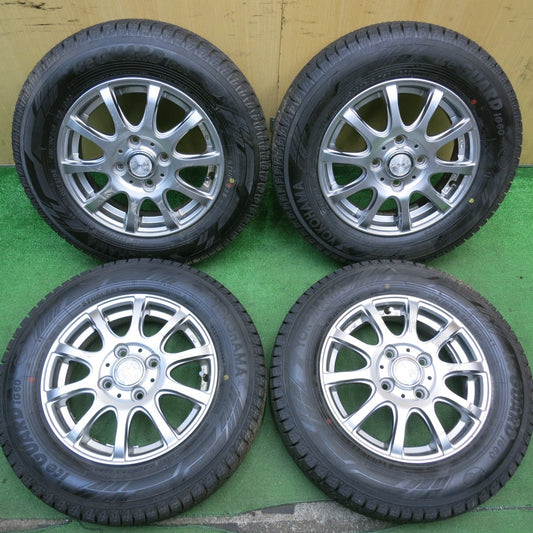 タイヤほぼ未使用！23年★スタッドレス 145/80R13 ヨコハマ アイスガード iG60 LAYCEA レイシア 13インチ PCD100/4H★5061604AKス