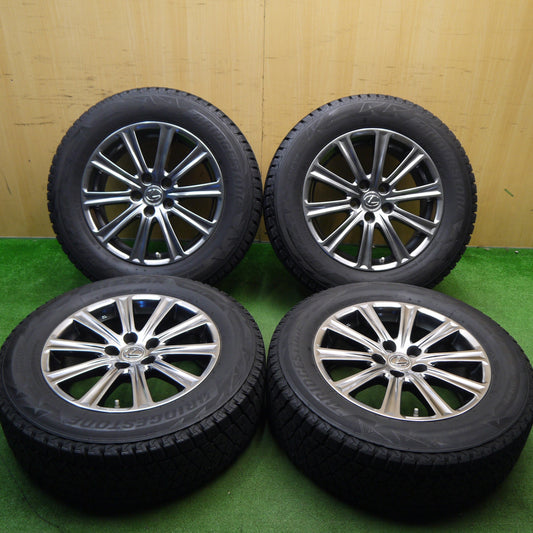 センサー付！キレイ★レクサス NX 純正 225/65R17 スタッドレス ブリヂストン ブリザック DM-V2 17インチ PCD114.3/5H★5042110Hス