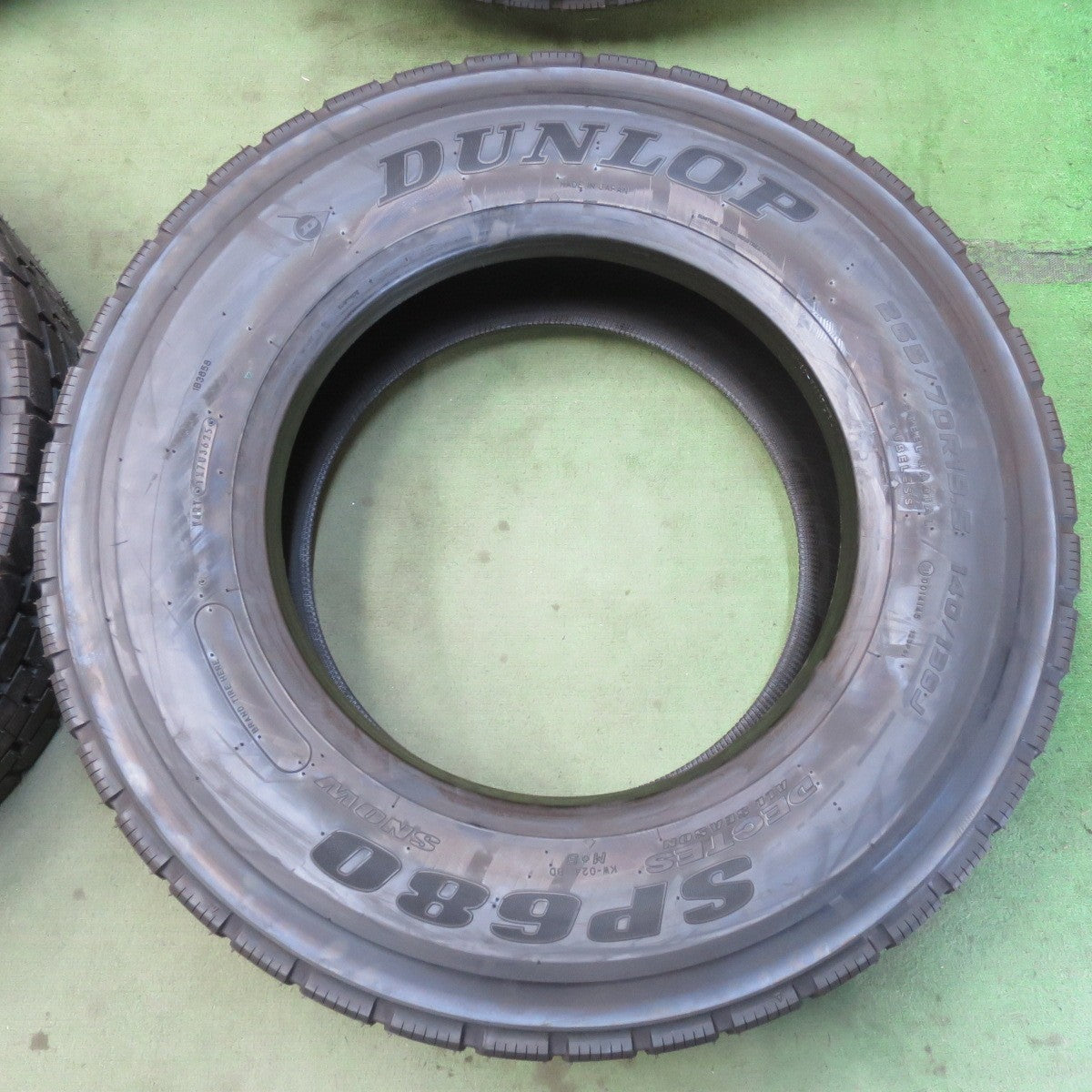 未使用！26年★トラック タイヤ 265/70R19.5 140/138J ダンロップ デクテス SP680 DECTES ミックス オールシーズン 19.5インチ★6041801イスタ