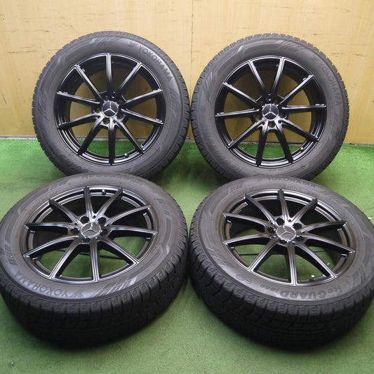 バリ溝 20年 綺麗 9.5分★ベンツ X247 GLB 純正 215/60R18 スタッドレス ヨコハマ アイスガード iG60 PCD112/5H★4012206Hス