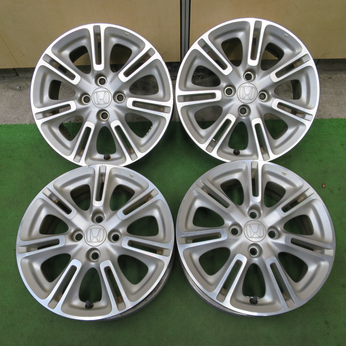 4本価格★ホンダ ZE2 インサイト 純正 ホイール 15インチ 15×5.5J PCD100/4H★6032403NGホ