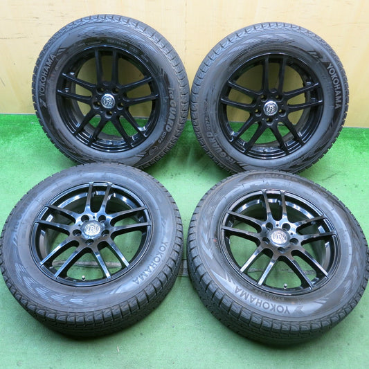 バリ溝！9.5分★スタッドレス 225/65R17 ヨコハマ アイスガード G075 BRANDLE-LINE ブランドルライン 17インチ PCD114.3/5H★5080802HAス