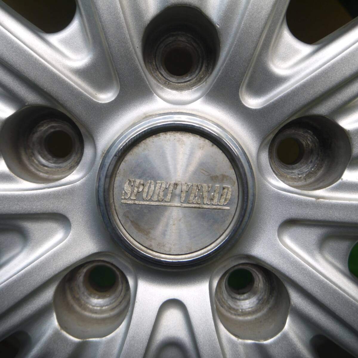 バリ溝！21年！キレイ！9.5分★スタッドレス 195/65R15 ダンロップ ウインターマックス 03 SPORT VENAD 15インチ PCD114.3/5H★5012706Hス
