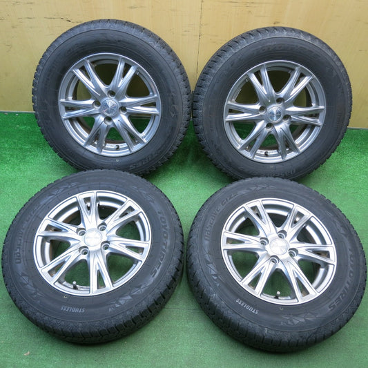 バリ溝！8.5分★スタッドレス 185/70R14 トーヨー オブザーブ GIZ2 Exceeder エクシーダー 14インチ PCD100/4H★6011104HAス