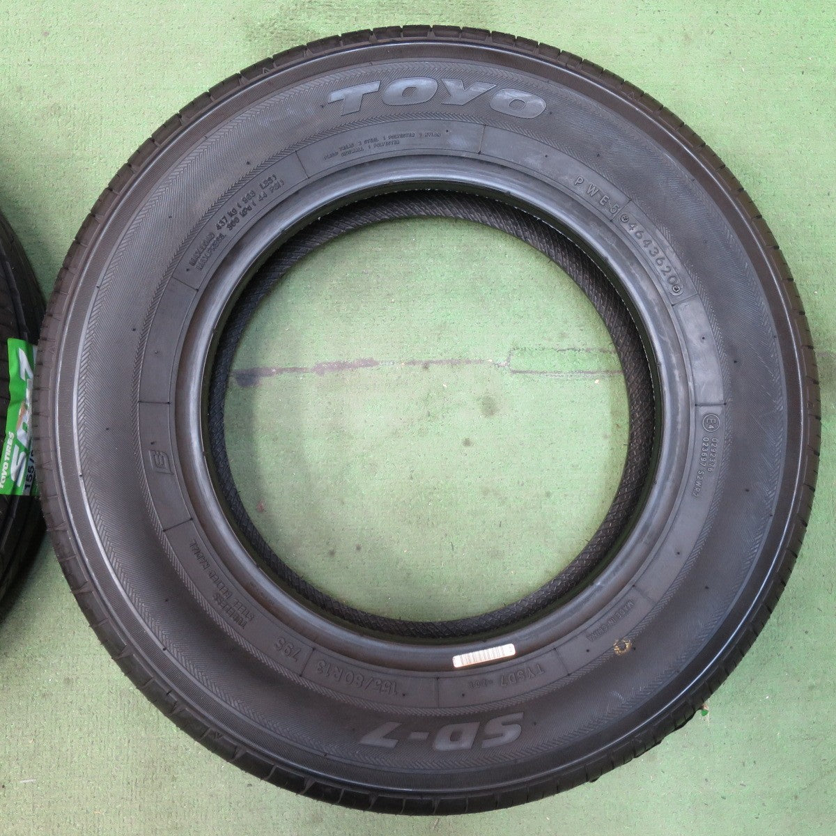 未使用★155/80R13 トーヨー SD-7 タイヤ 13インチ ヴィッツ カローラ パッソ Kei 等★5100402イノタ