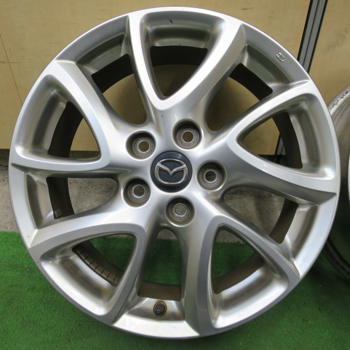 4本価格★マツダ アクセラ プレマシー 等 純正 ホイール 17インチ 17×6.5J PCD114.3/5H★6031001NGホ