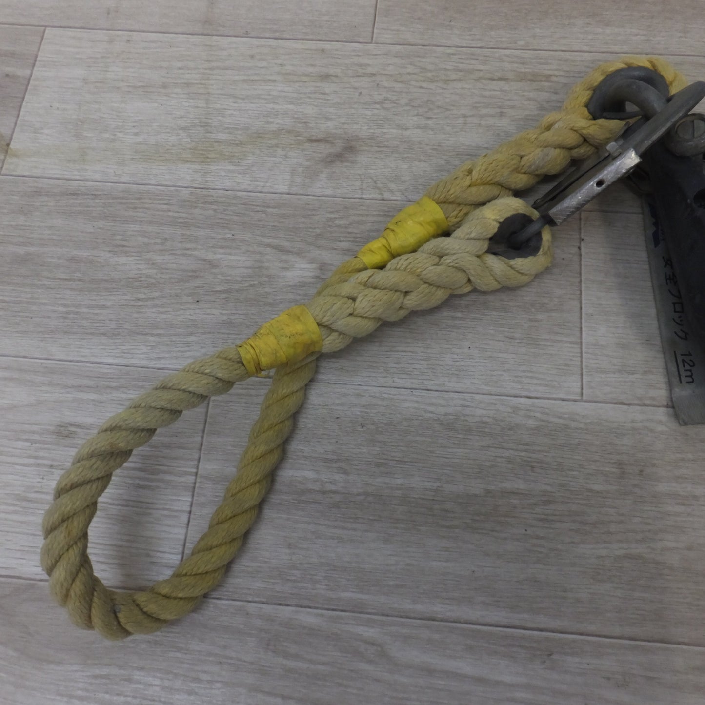 [送料無料] ★キョーワ KYOWA キョーワ式 安全ブロック SAFETY BLOCK ワイヤロープタイプ LB-12 12m　最大使用質量 85kg「6」★