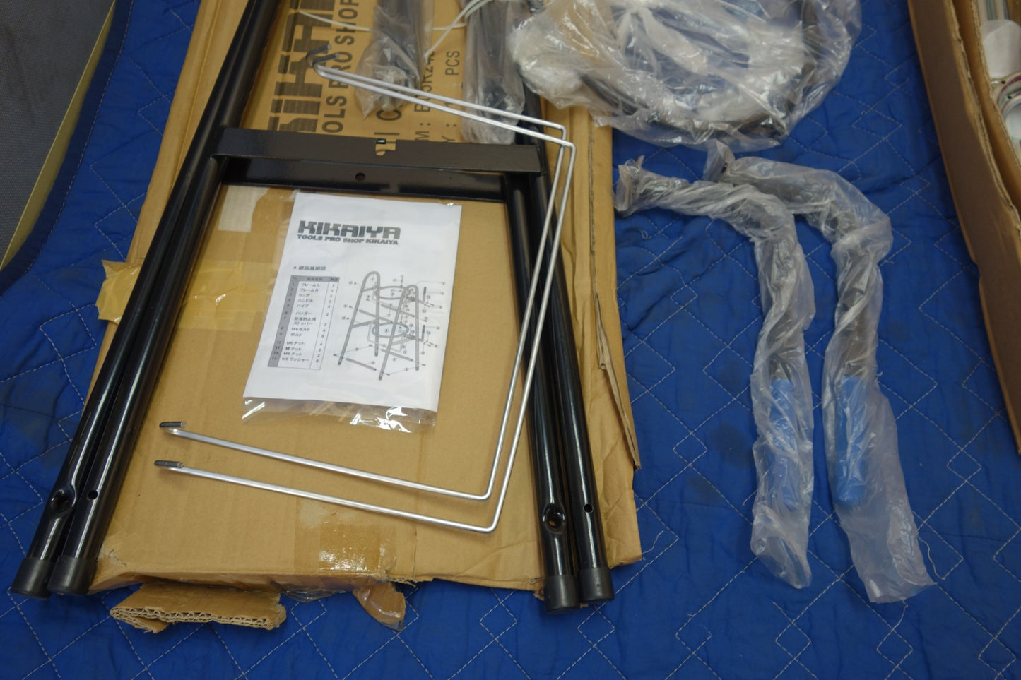 [送料無料] 未使用！2点まとめ売り☆KIKAIYA 2段式 ペール缶 スタンド PS-3 B05R243 型式 不明 コバヤシデンソー キカイヤ☆