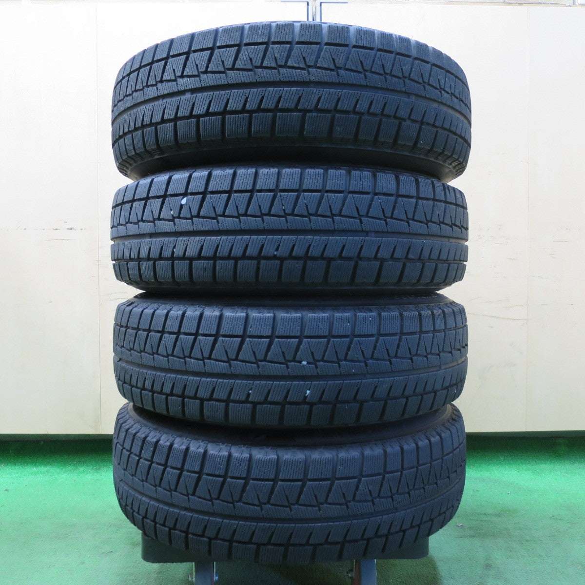 [送料無料] キレイ★スタッドレス 185/70R14 ブリヂストン アイスパートナー2 VELVA SPORTZ ヴェルヴァ 14インチ PCD100/4H★4103004イス