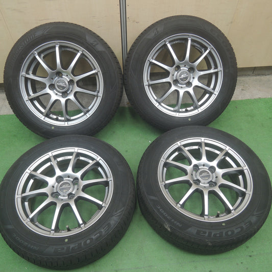 バリ溝！22年！8.5分★175/65R15 ブリヂストン エコピア NH200C SCHNEIDER ATECH シュナイダー 15インチ PCD100/4H★5042301TTノ