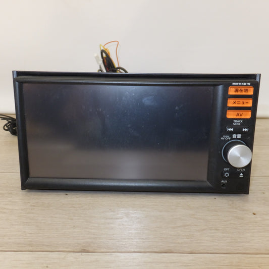[送料無料] ジャンク★パナソニック製 日産 純正 オリジナルナビゲーション B8260-79925 MM114D-W[54]★