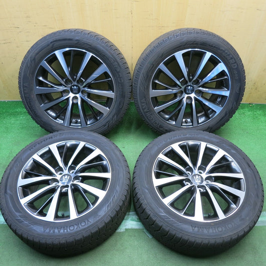 バリ溝！9分◎トヨタ 220系 クラウン 純正 215/55R17 スタッドレス ヨコハマ アイスガード iG60 17インチ PCD114.3/5H◎6101504HAス