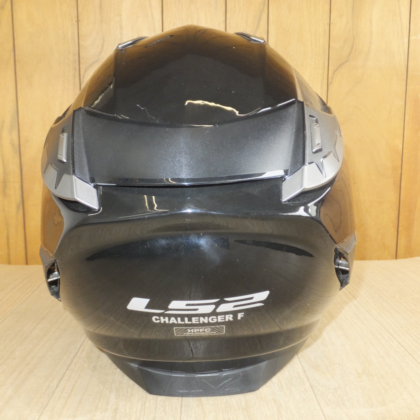 [送料無料] キレイ★LS2 HELMETS フルフェイスヘルメット CHALLENGER F　BLACK　SIZE L★