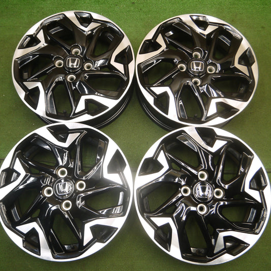 *送料無料* ほぼ新車外し★ホンダ N-WGN 純正 ホイール 15インチ 15×4.5J PCD100/4H Nワゴン★4061211Hホ
