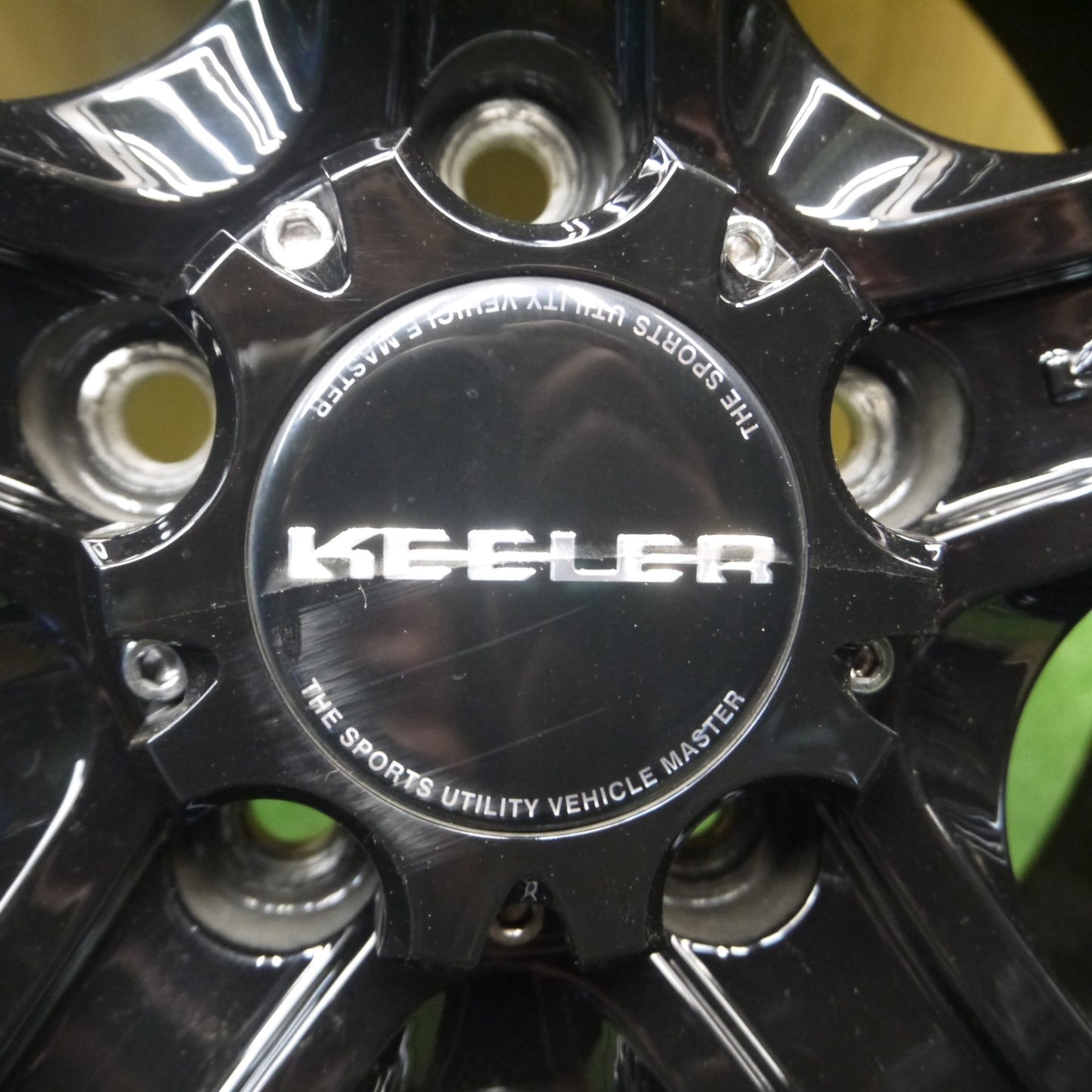 *送料無料* バリ溝！キレイ！9分★KEELER 215/70R16 BFグッドリッチ All-Terrain T/A KO ホワイトレター キーラー 16インチ PCD114.3/5H★4061106Hノ
