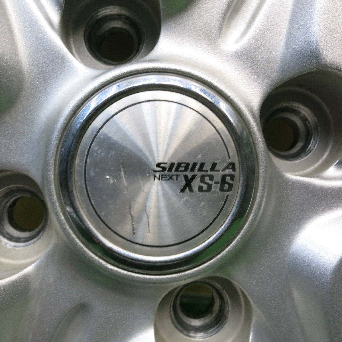 超バリ溝！24年！ほぼ10分★スタッドレス 145/80R13 オートバックス ノーストレック N5 SIBILLA NEXT XS-6 シビラ ネクスト 13インチ PCD100/4H★5121411HAス