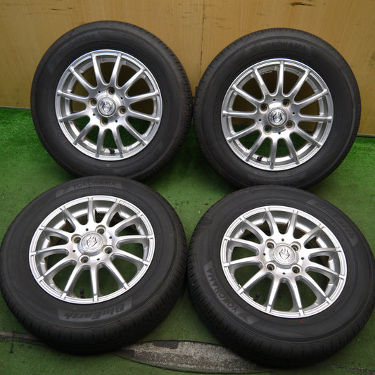 超バリ溝！22年！ほぼ10分★155/70R13 ヨコハマ ブルーアース AE01 JOKER ジョーカー 13インチ PCD100/4H★5080505Hノ