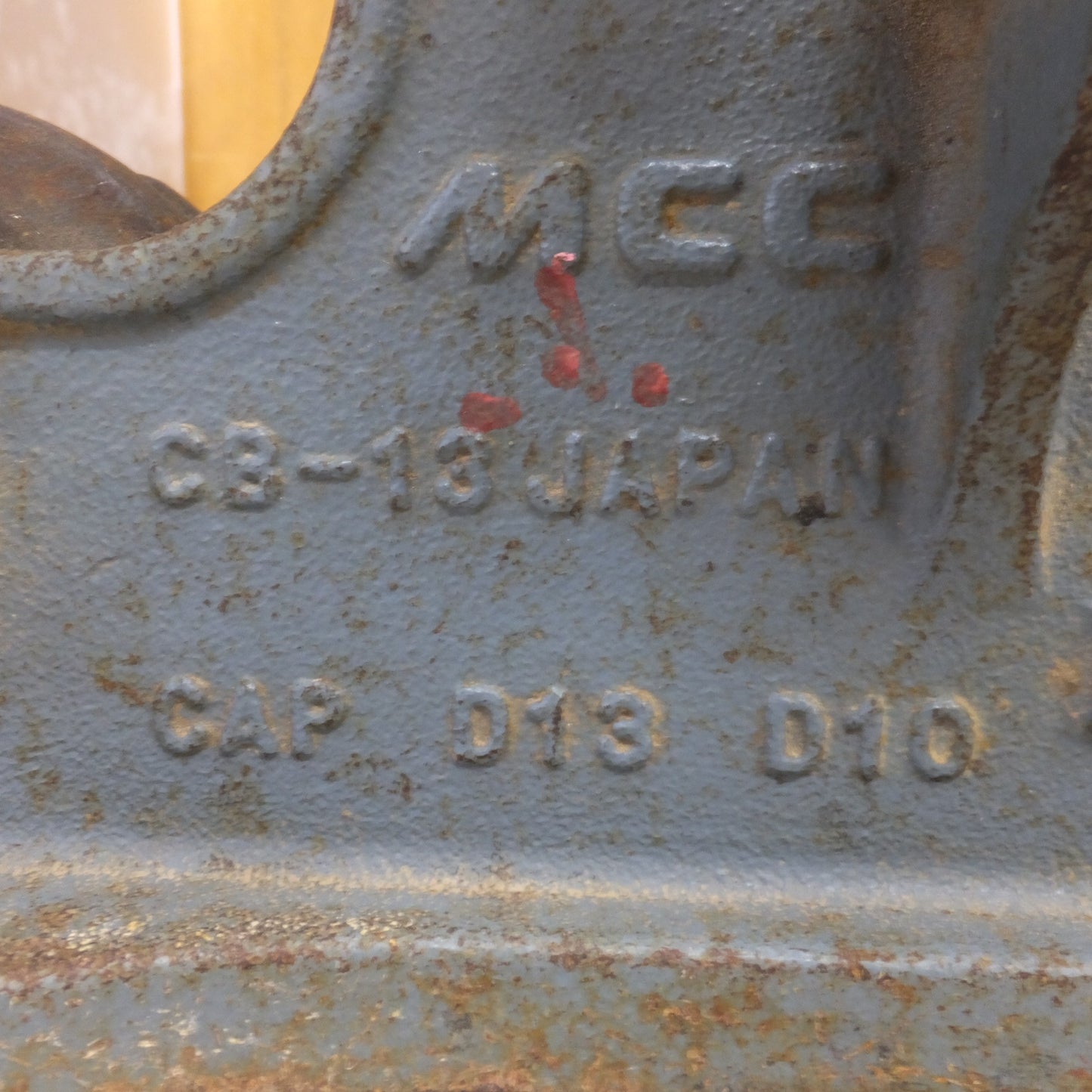 [送料無料] ★松阪鉄工所 MCC ニューカットベンダー CB-13　CAP D13 D10　鉄筋ベンダー★