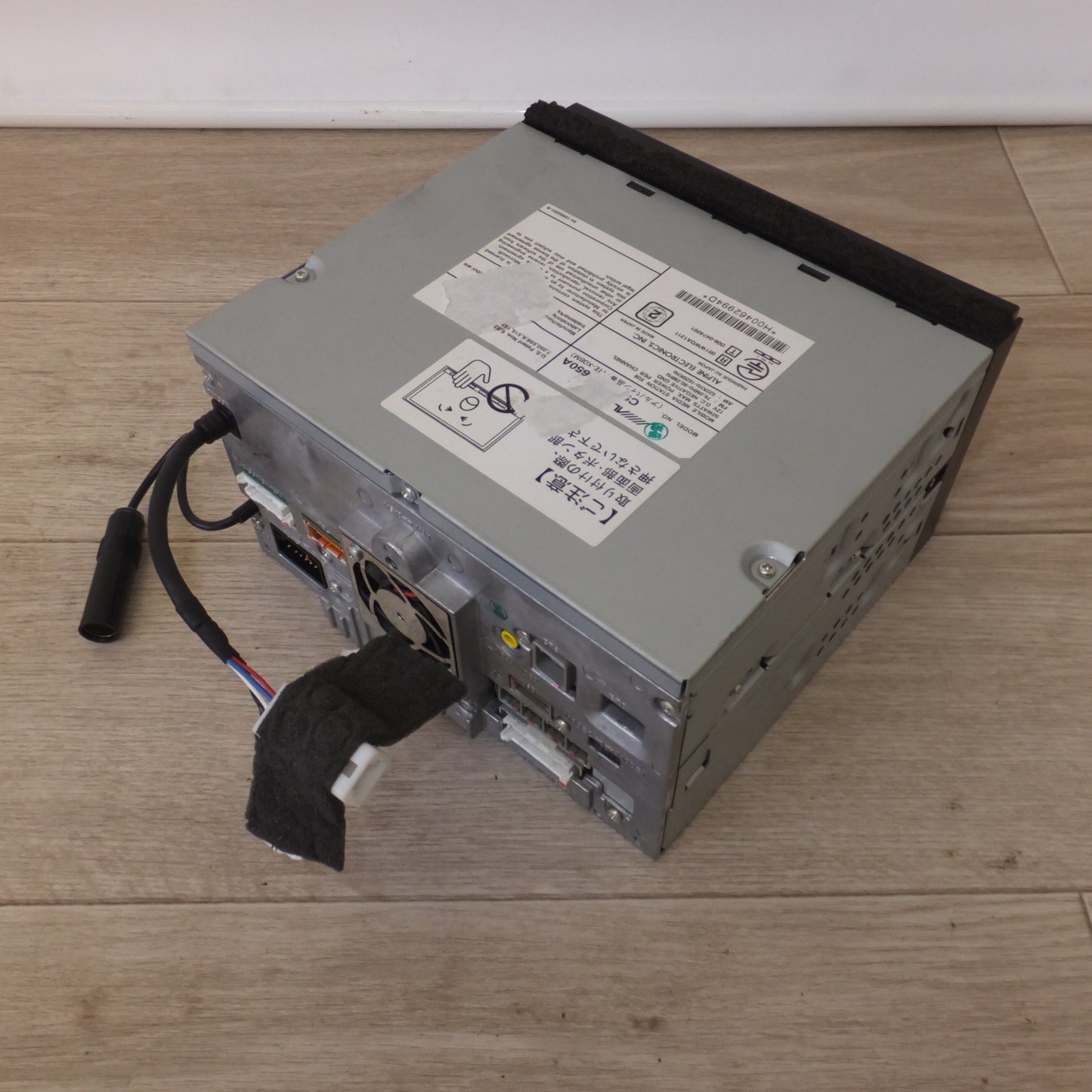 [送料無料] 現状品★アルパイン製 マツダ 純正 AV一体型HDDナビゲーション VIE-X08M C9A1-V6-650A(1)★