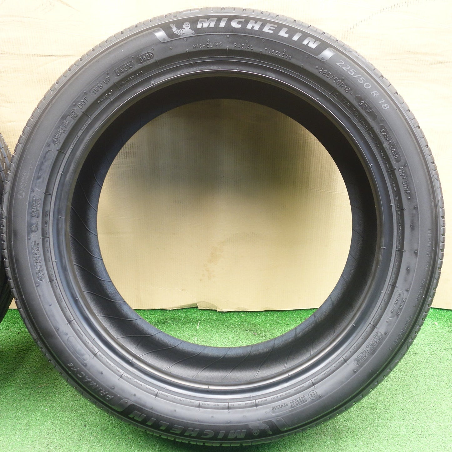 新車外し！25年★225/50R18 ミシュラン プライマシー5 タイヤ 18インチ ヴェゼル カローラクロス 等★6031103KTノタ