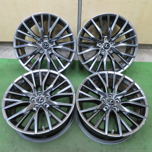 センサー付！キレイ★レクサス RX Fスポーツ 純正 ホイール 20インチ 20×8J PCD114.3/5H★6060902NGホ