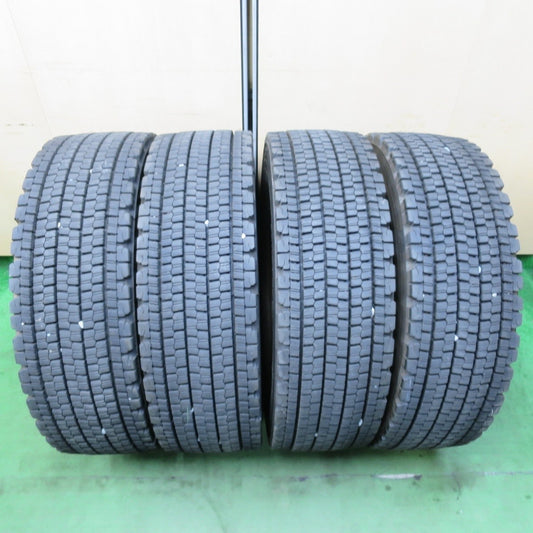 4本価格！22年★トラック タイヤ 265/70R19.5 140/138J スタッドレス ブリヂストン W900 19.5インチ★5021413イスタ