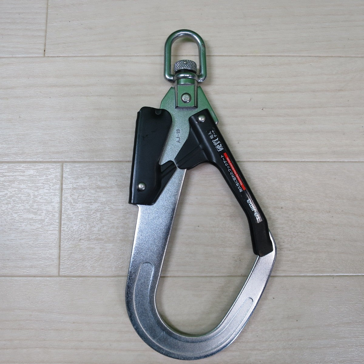 [送料無料] 4点まとめ売り！キレイ☆タジマ 安全帯 フック ゲート AJ-19 硬質 焼入 ゲート 1本つり専用 Tajima☆