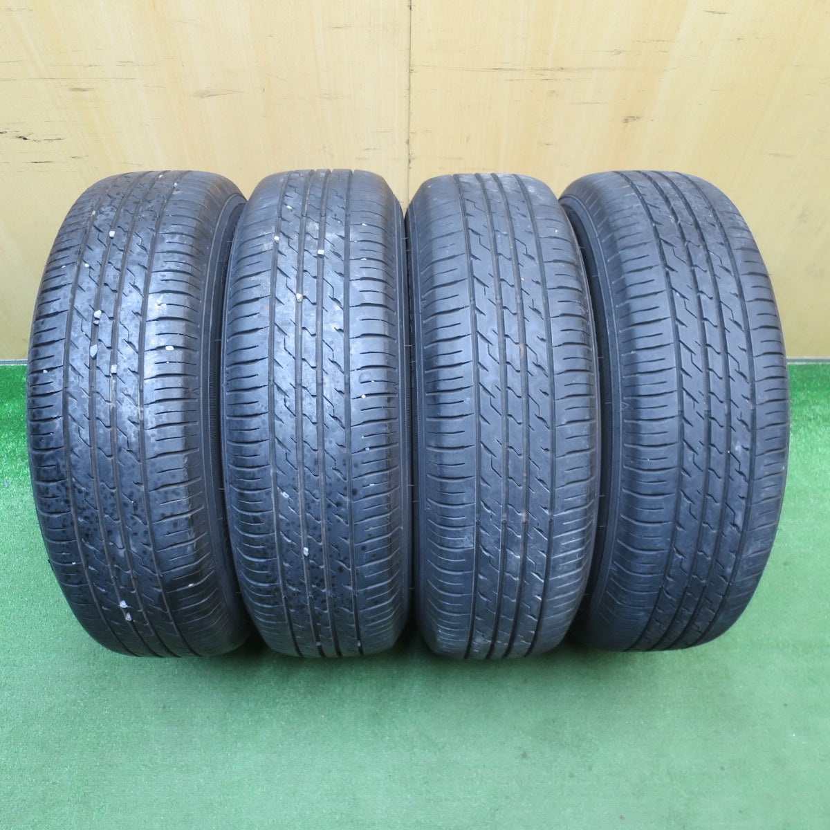 バリ溝！24年！9.5分★185/70R14 ECOFINE SPORT KRONE エコファイン スポルト クローネ 14インチ PCD100/4H★6022503NJノ