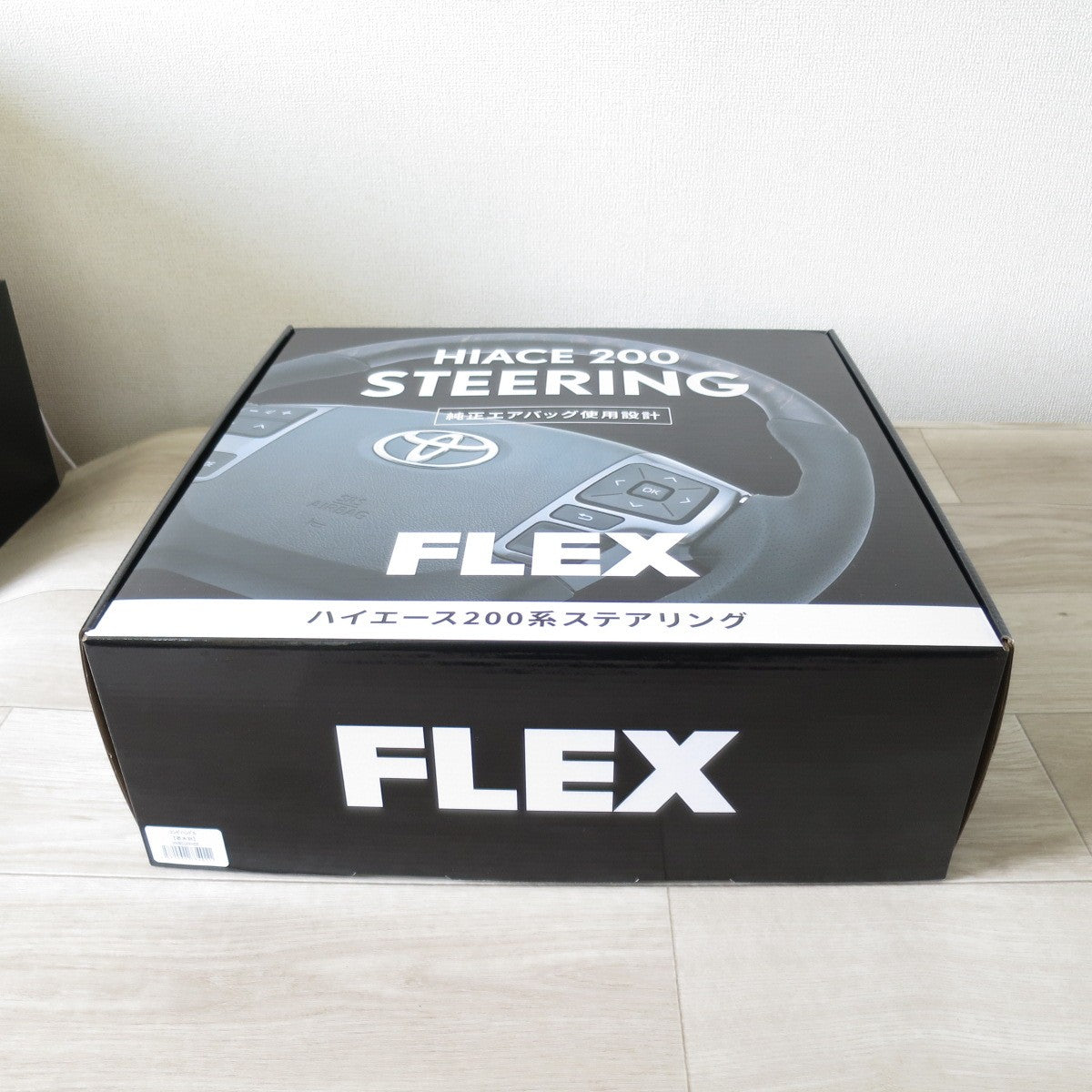 [送料無料] 未使用◇K'SPEC FLEX 200系 ハイエース ウッド コンビ ステアリング HNW01KKHBR 茶木目 フレックス 純正 エアバッグ 使用 設計◇