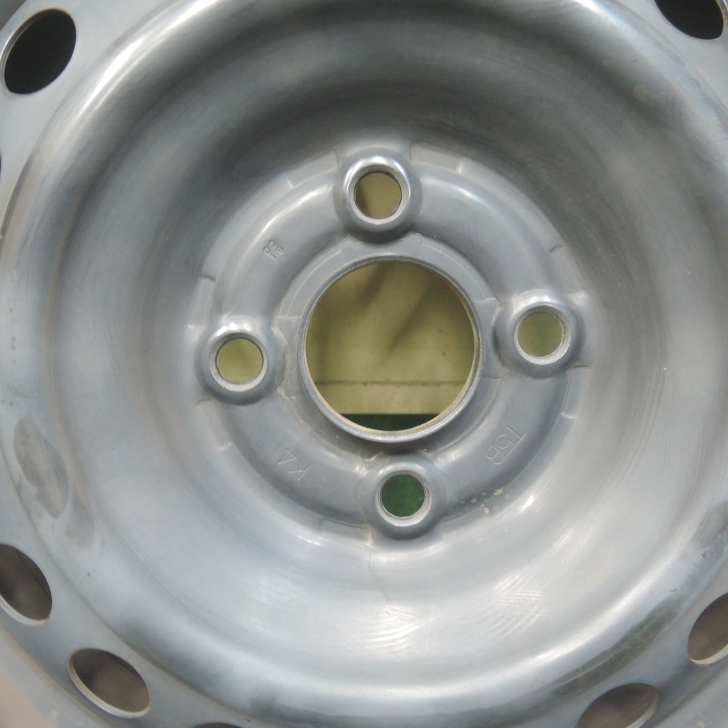 *送料無料* バリ溝！21年！9.5分★ホンダ フィット 純正 スチール 185/60R15 ダンロップ エナセーブ EC204 15インチ PCD100/4H★4042801KMノ