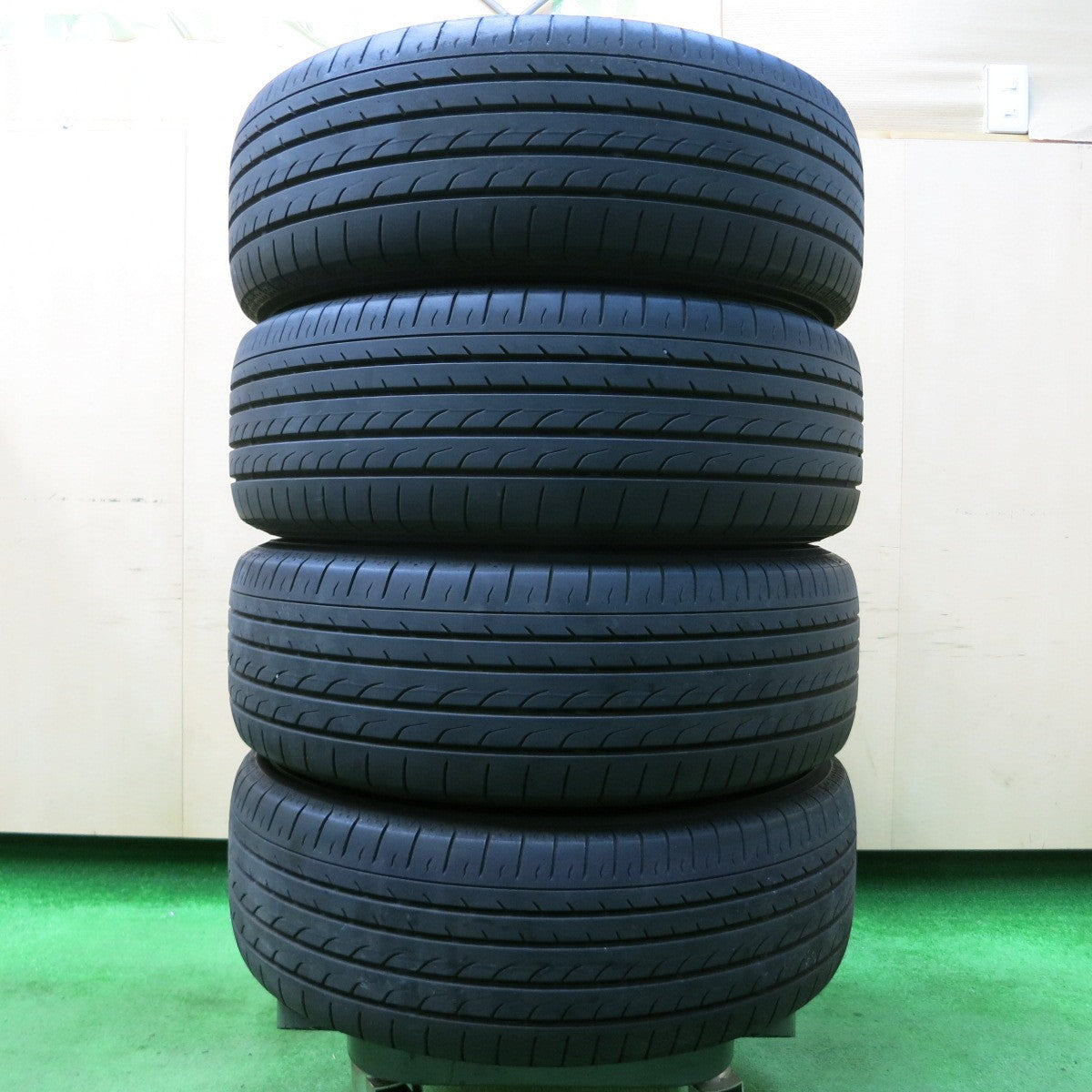 *送料無料* キレイ！20年★トヨタ エスクァイア 純正 195/65R15 ヨコハマ ブルーアース RV-02 15インチ PCD114.3/5H★4032603イノ