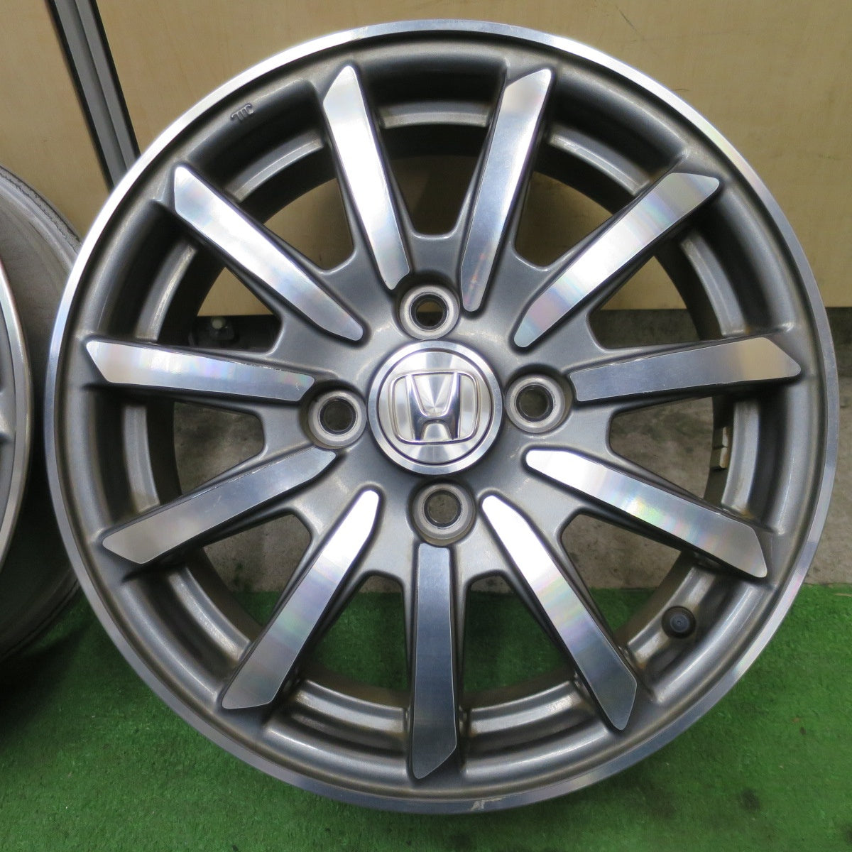 4本価格★ホンダ N-WGN 純正 ホイール 14インチ 14×4.5J Nワゴン NWGN PCD100/4H★6060905NGホ