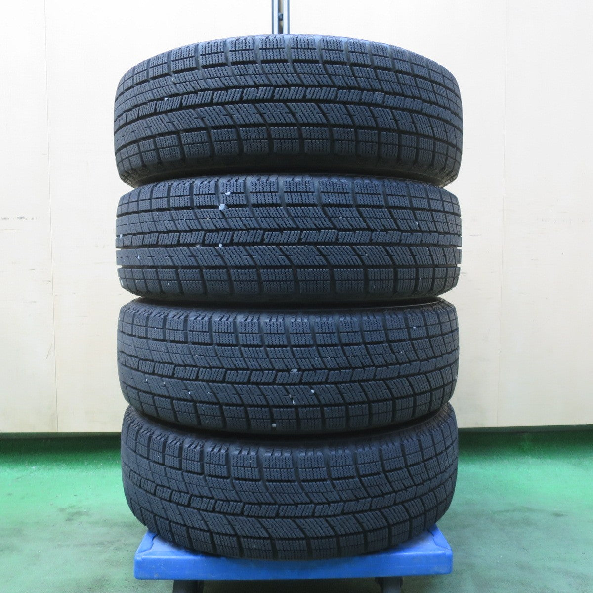 バリ溝！キレイ！9.5分★スタッドレス 185/65R15 ナンカン アイスアクティバ AW-1 Verthandi ヴェルザンディ ヴェルサンディ 15インチ PCD100/4H★6022110イス
