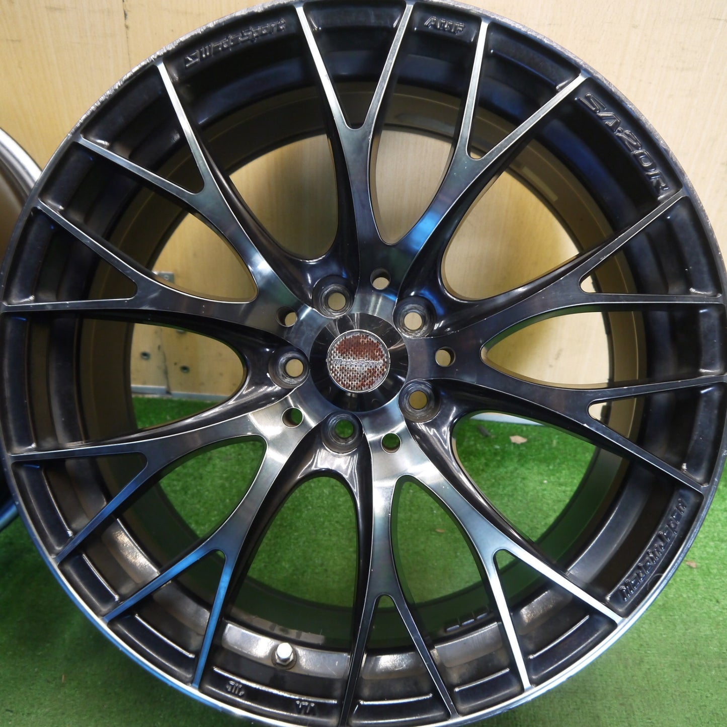 4本価格★プリウス 等 WedsSport SA-20R 18インチ ホイール ウェッズ スポーツ 18×8.5J PCD100/5H★6063001Hホ