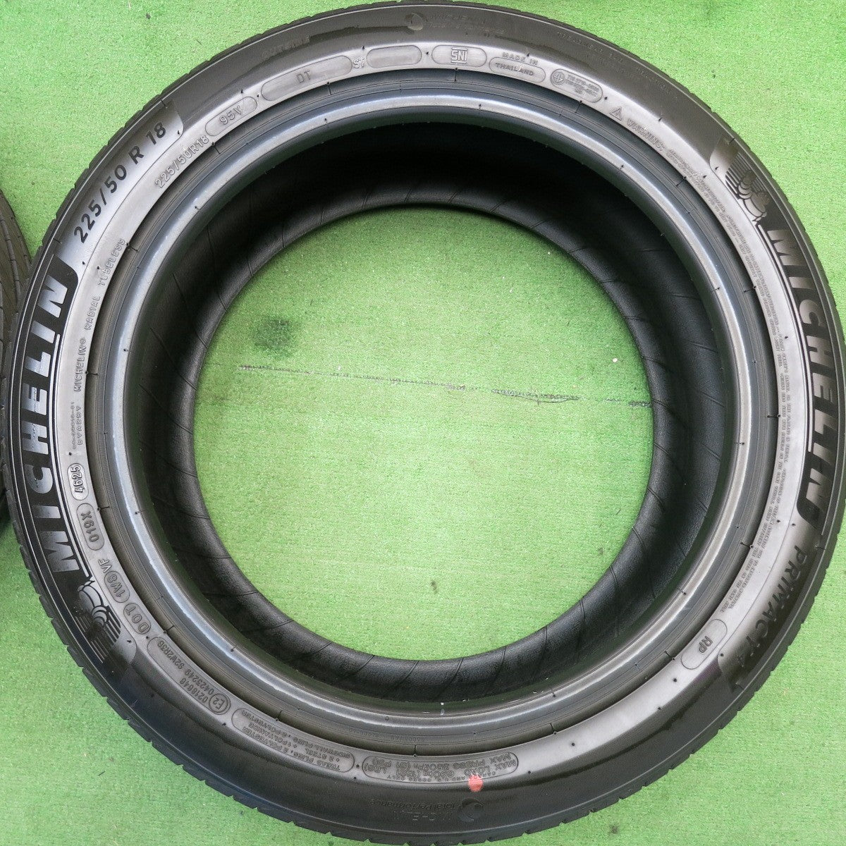 新車外し！25年★225/50R18 ミシュラン プライマシー4 PRIMACY4 タイヤ 18インチ C-HR ヴェゼル カローラクロス エスティマ 等★6040512HAノタ