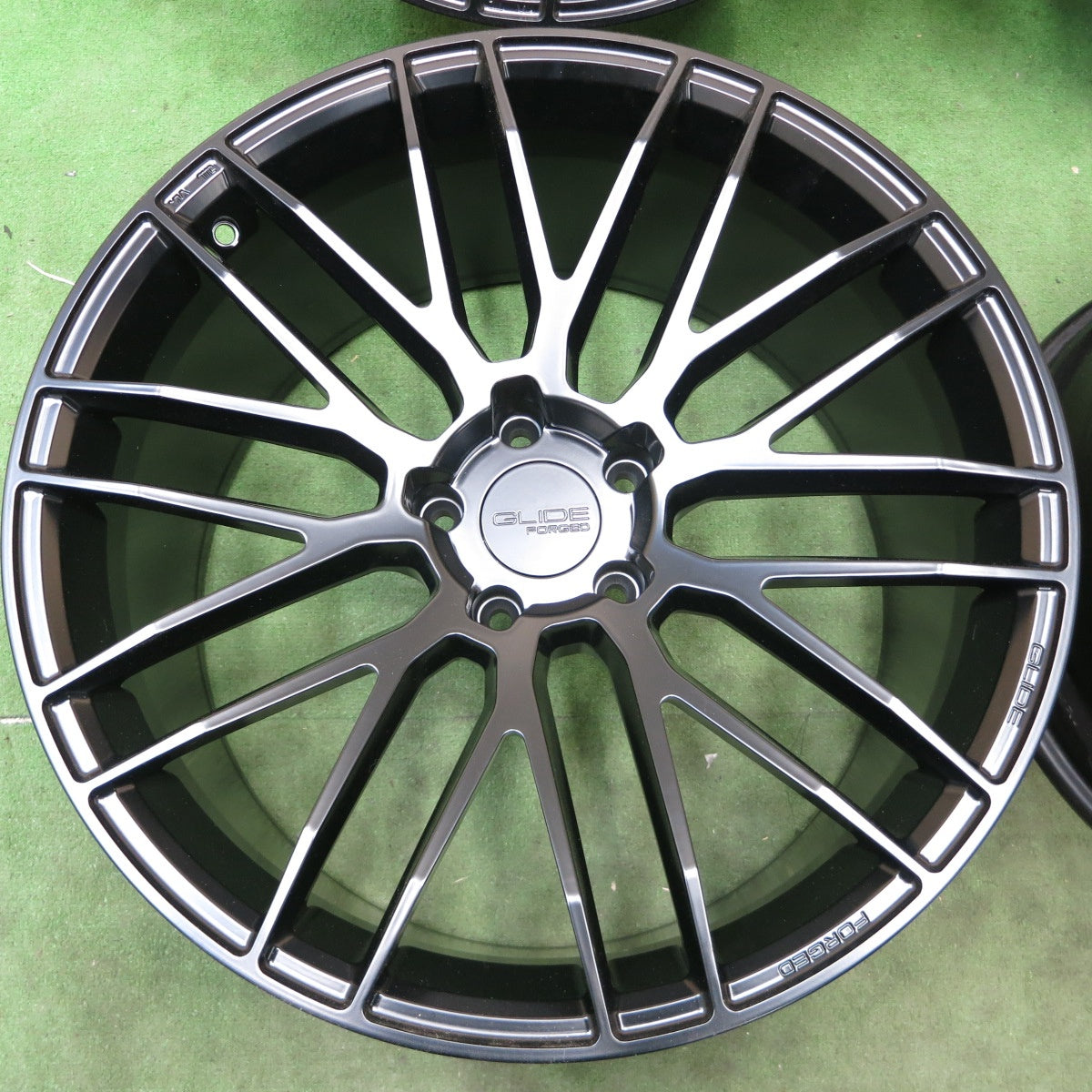 美品★ベンツ 等 GLIDE FORGED 社外 アルミ ホイール 22インチ 22×10.5J PCD130/5H★5110502ナホ