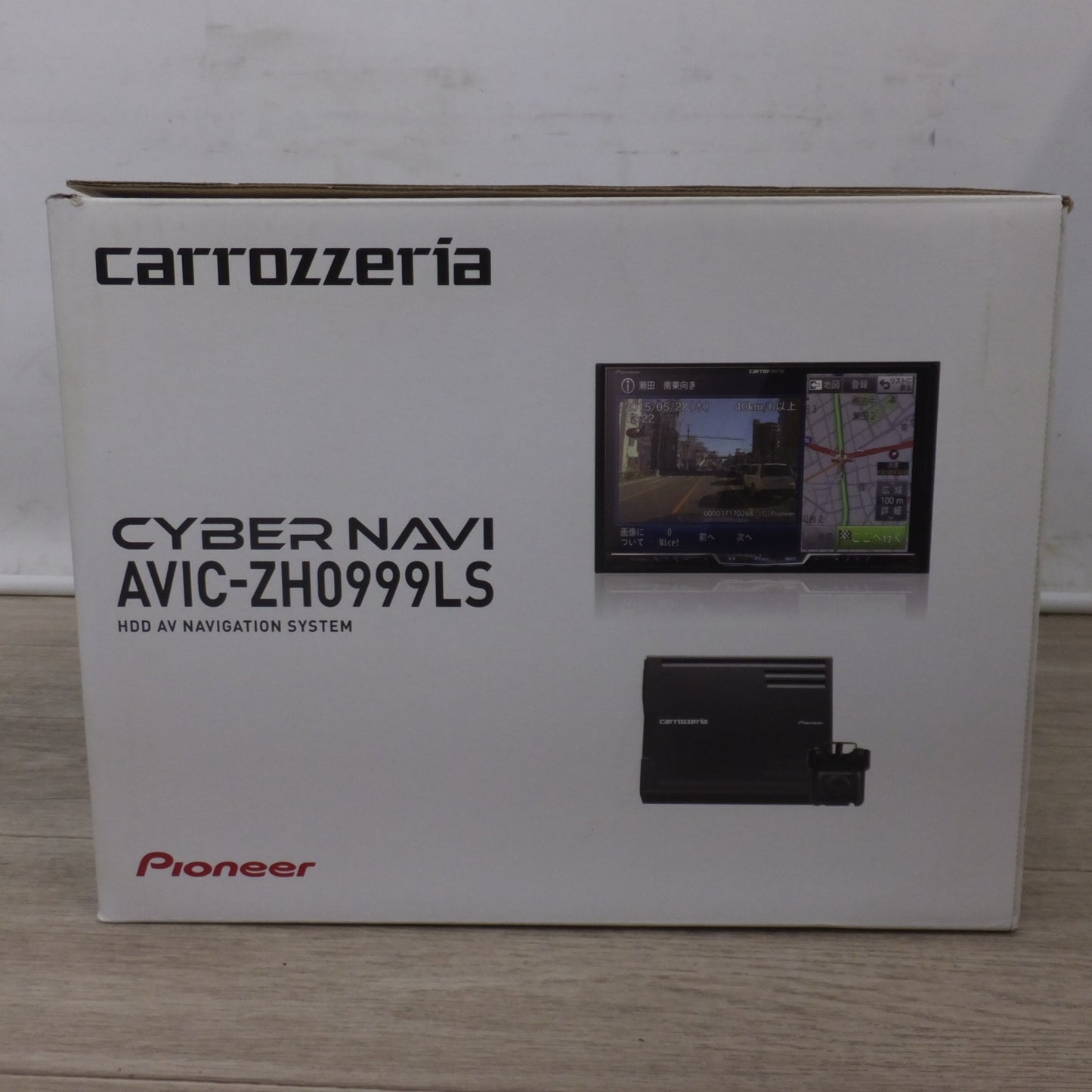 [送料無料] 未使用★カロッツェリア carrozzeria AV一体型HDDナビゲーション クルーズスカウターユニットセット サイバーナビ AVIC-ZH0999LS★