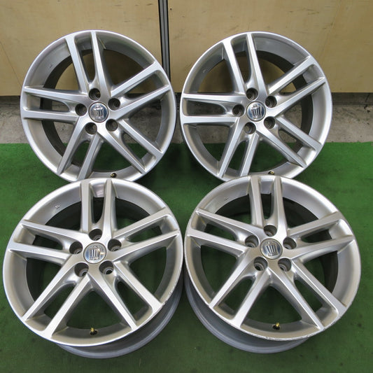 4本価格★トヨタ 200系 クラウン アスリート 純正 ホイール 18インチ 18×8J PCD114.3/5H★6052201NGホ