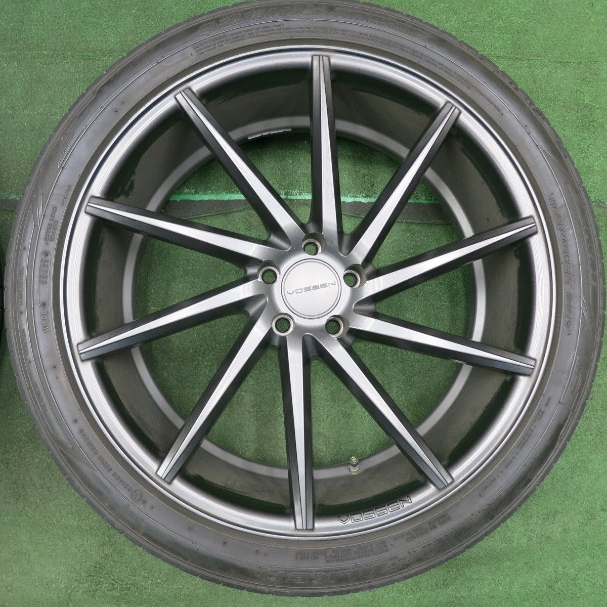 *送料無料* キレイ！21年★VOSSEN CVT-R CVT-L 265/40R22 ファルケン アゼニス FK510 SUV ヴォッセン 22インチ PCD114.3/5H★4061402NJノ
