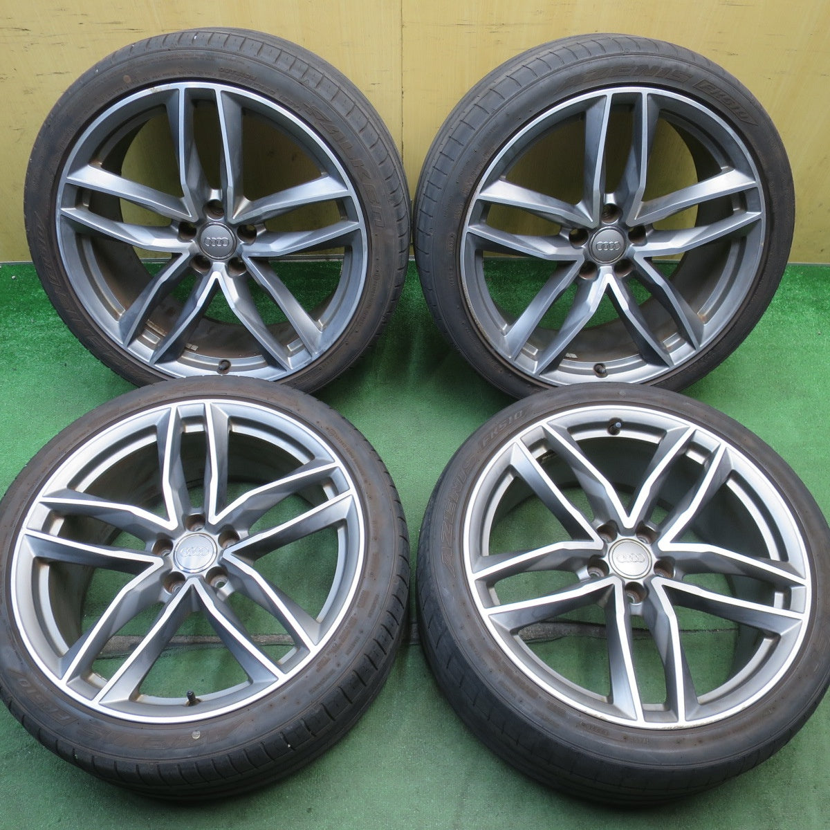4本価格◎アウディ A7 純正 オプション 265/35R20 ファルケン アゼニス FK510 20インチ PCD112/5H◎6072404NJノ